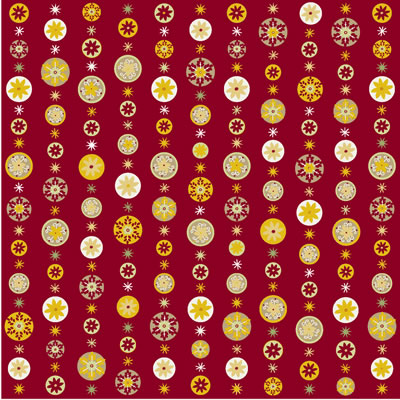 SEI - Holly Lane Fruitcake 12x12 Foil  (pack of 5)